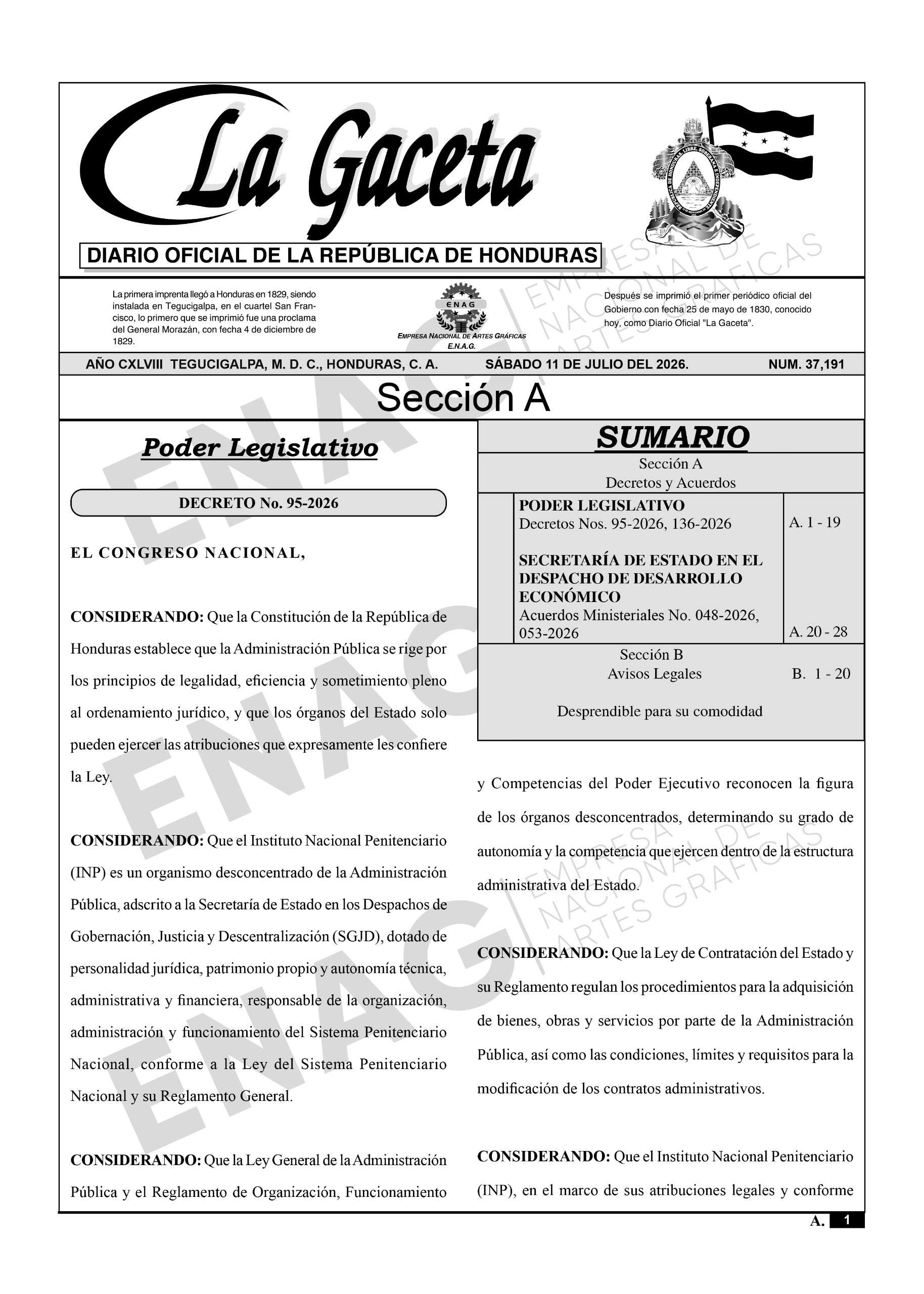 Cobra vigencia el decreto que fortalecerá con tecnología la seguridad en las cárceles